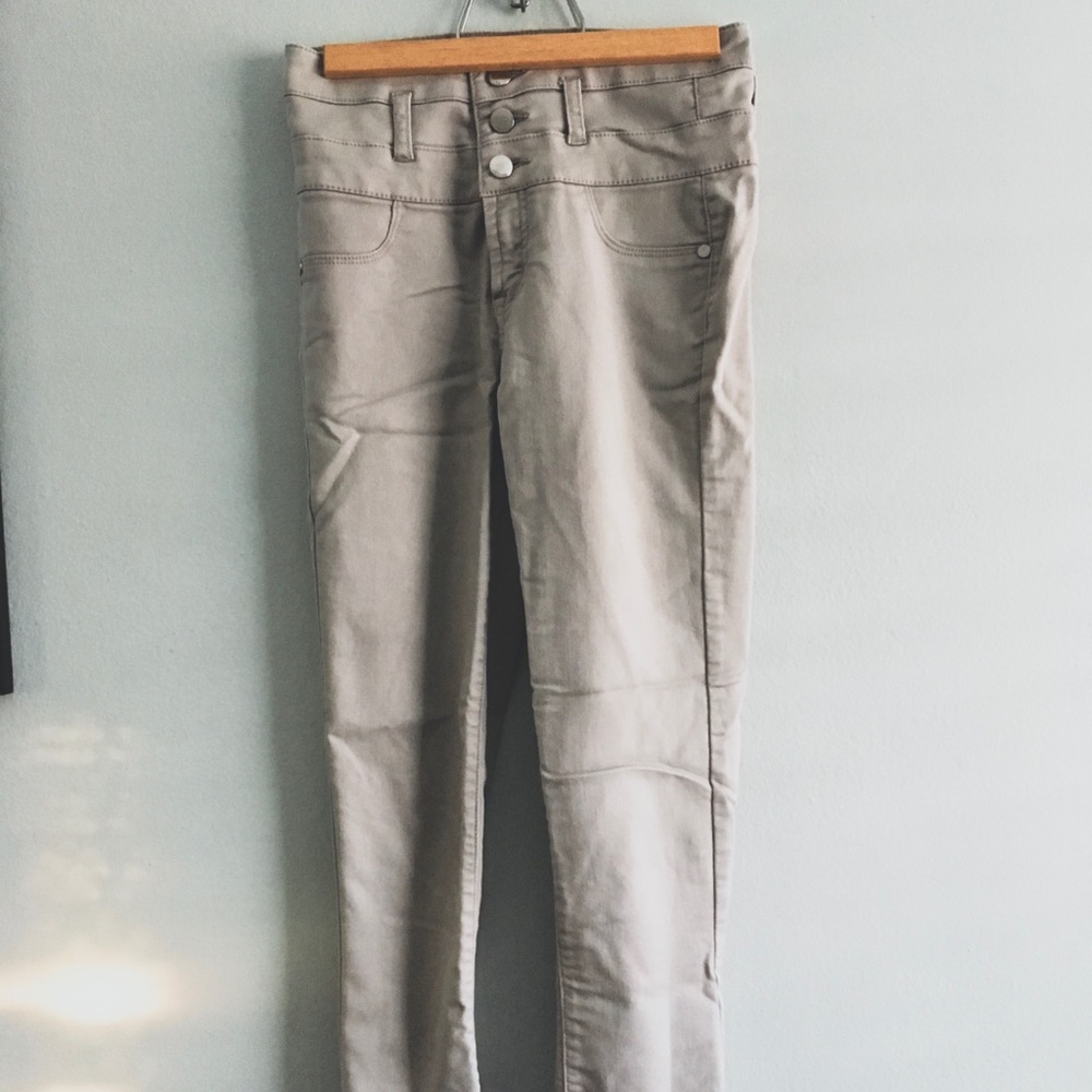 Gray pants